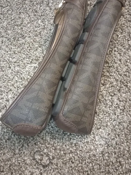 Michael Kors Brown Logo-Embellished Ballet Flat - Picture 4 of 6